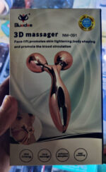 3D Face Massager Roller – 360° Rotation Handheld Y-Shape Plastic Tool for Face Lifting, Anti-Wrinkle, Skin Firming, and Full Body Relaxation | NM-091 ( Random Color ) - Image 2