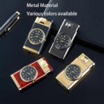 Refillable Fancy Watch Lighter | Best Quality Watch Lighter | Metal Lighter ( Random Color ) ( Without Box ) - Image 8