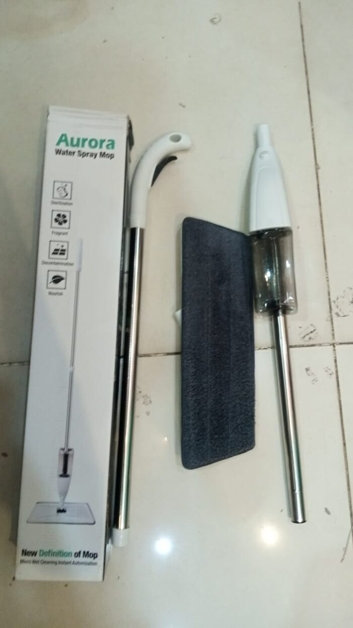 Microfiber Water Spray Mop For House Cleaning Microfiber Spray Mop for Wet and Dry Floor Cleaning, Home Dust, Dirt Cleaner Lightweight 360 Degree Spin Microfiber Mop - Image 2