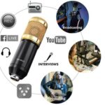 Podcast Mic Set With Live Sound Card,condenser Microphone With Rechargeable 12 Kinds Of Auxiliary Background For Karaoke Singing, Youtube Recording - Image 3