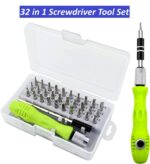 32 in 1 Mini Interchangeable Adjustable Precision Screwdrivers Bit Set Repair Tool Kit With Flexible Bar and Length - Screw Driver Tool Kit - Image 8