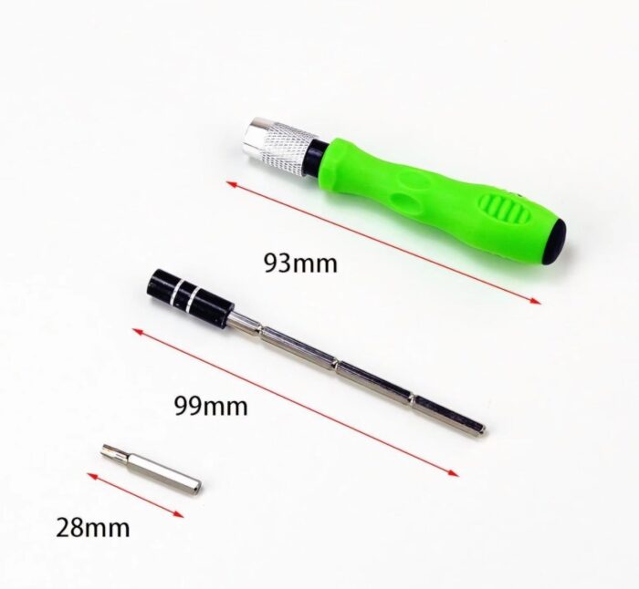 32 in 1 Mini Interchangeable Adjustable Precision Screwdrivers Bit Set Repair Tool Kit With Flexible Bar and Length - Screw Driver Tool Kit - Image 10