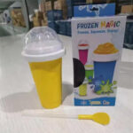 Slushy Cup | Slush Maker | Instant Ice Maker Cup for Hot Summers | Smoothies Cup Eco-friendly Double Layer | Instant Freeze Cup for Beverages and Cold Drinks 500ml (Random color) - Image 4