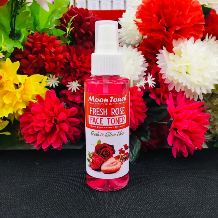 Fresh Rose Face Toner Mist (100ml) - Image 3