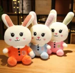 Cute & Adorable Bunny RABBIT LONG EAR | Fluffy & Soft Stuffed Animal Plush Toy For Kids - 25 CM (Random color) - Image 3