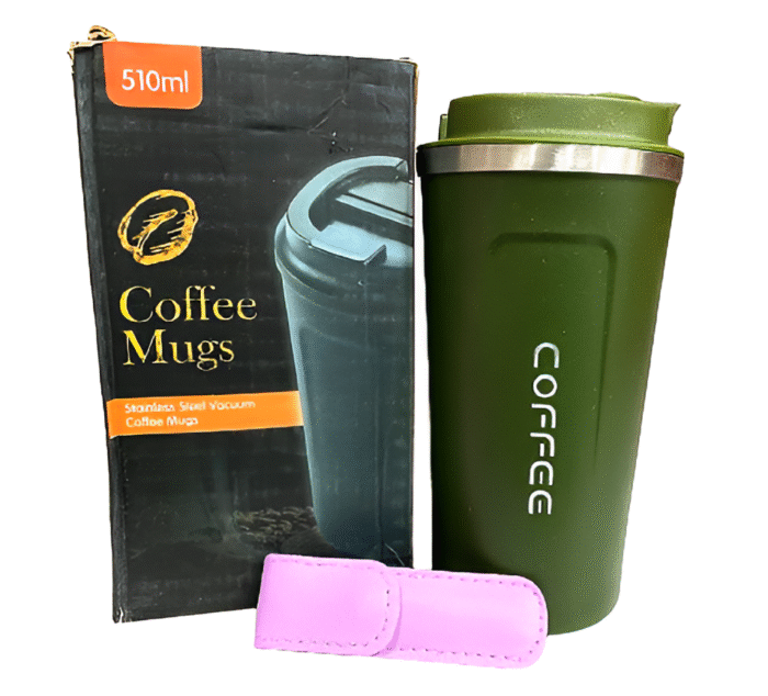 Deal pack of 2 - Vacuum Tea & Coffee Mug (510 ml) & Ear Wax Cleaner Kit (Random color) - Image 1