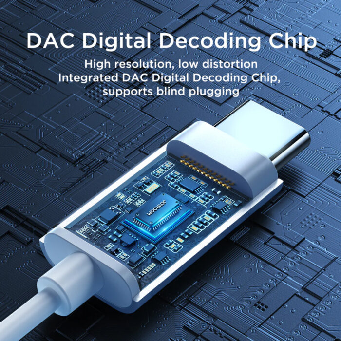 Joyroom TYPE-C EC06 Premium Wired Earphones with HiFi Sound, Comfortable Fit, and Universal Compatibility - Image 4