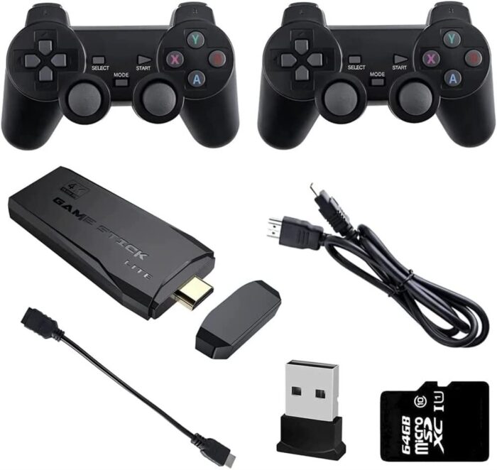 M8 HDMI Game Stick Lite Console 2.4G Wireless Controllers 4K Video Game Retro Box - Image 4