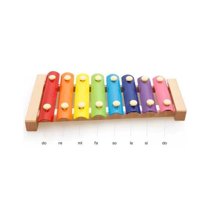 8 Scale Xylophone Percussion Instrument Hand Knock Piano Children Musical Toy - Image 6