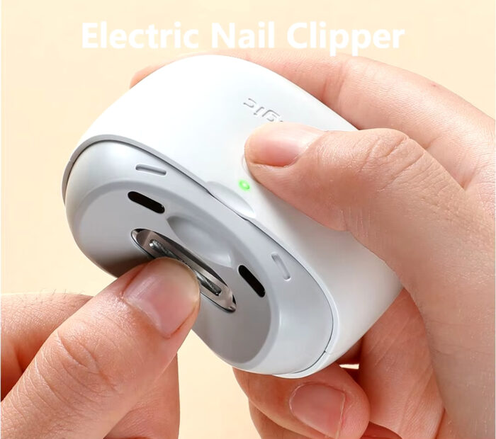 Automatic Electric Nail Clipper Trimmer For Elderly And Children Anti-Splash Home Use Nail Scissors (Random color) - Image 1