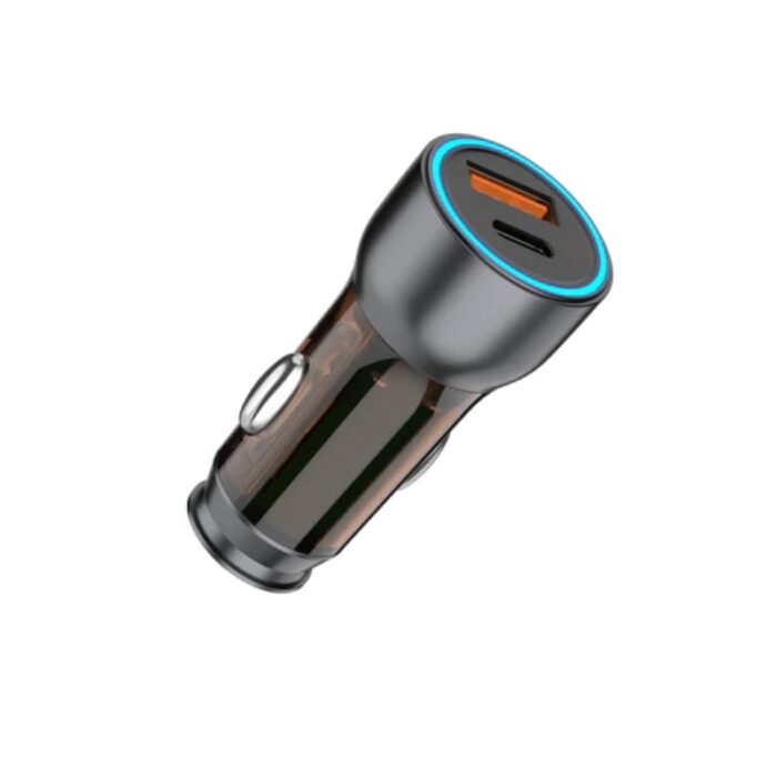 Yolo Super Type c and USB both Turbo Car Charger  52w - Image 3