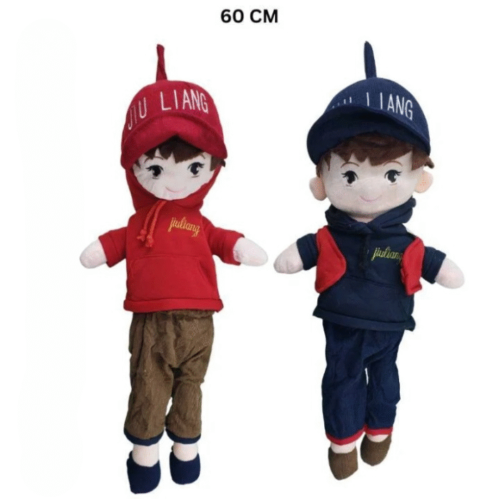 Male Plush Toy Stuff Boy Toy Doll for Girls & Boys - 60cm (Random Doll) - Image 1
