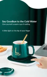 Electric Heated Coffee Mug with Temperature Controlled Pad (random color) - Image 4
