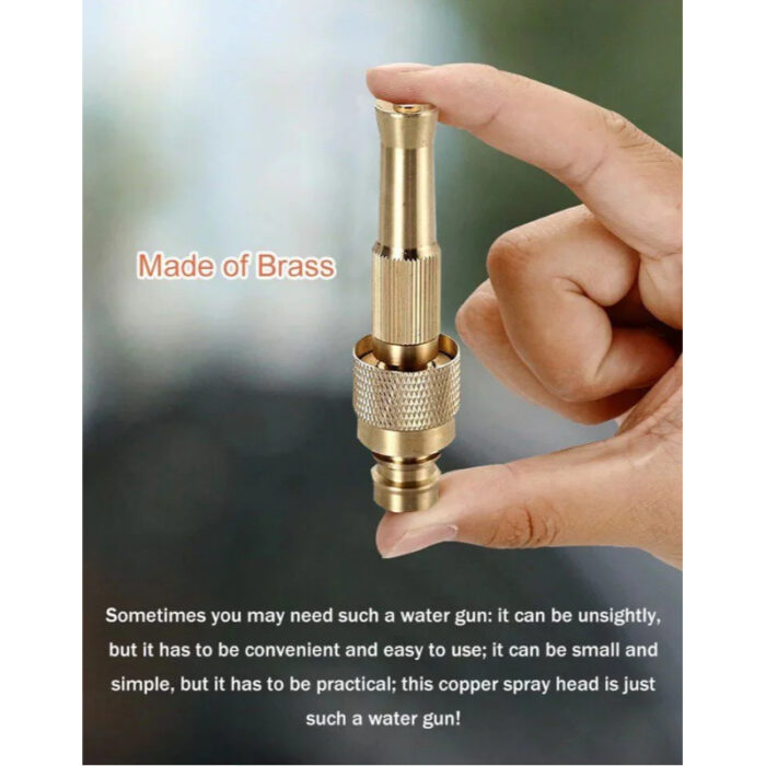 High Pressure Full Copper Material Water Spray Nozzle - Image 5