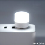 Pack of 10 Mini USB LED Night Lights – Compact Plug-in Lamps for Bedroom, Office, and Travel - Image 12
