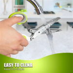 5-Layer Multifunctional Vegetable & Fruit Cutter Kitchen Scissor - Image 10