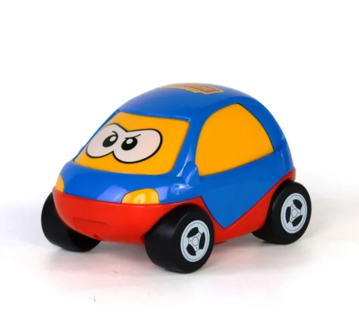 Car with Eyes Blue Baby funny toy car stylish and unique - Image 1