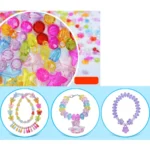 DIY Apple Beads Bracelet Jewellery Making Kit | Handmade Beads Accessories Set for Headwear, Necklace, Earrings, Bracelets - Image 8