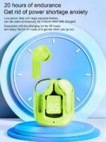 Deal pack of 2 - M10 Bluetooth Earbuds Damix & Air 31 Earbuds with silicone pouch (Random color) - Image 4