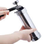 Multi-Pattern Cookie Press Machine DIY Biscuit Maker With 20 Disc Shapes And Stencils - Image 7