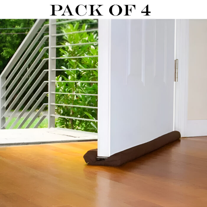Pack of 4pcs Good Quality 30mm Thickness 39 Inches Wide Door Bottom Sealing Strip Guard - Image 7