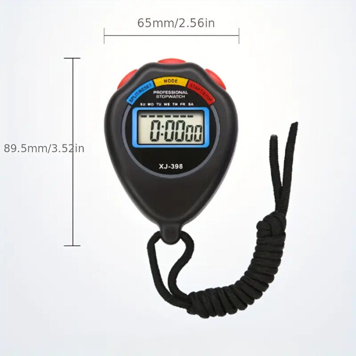 XJ-398 XINJIE Multi-Functional Portable Professional Digital Sports Stopwatch - Image 4