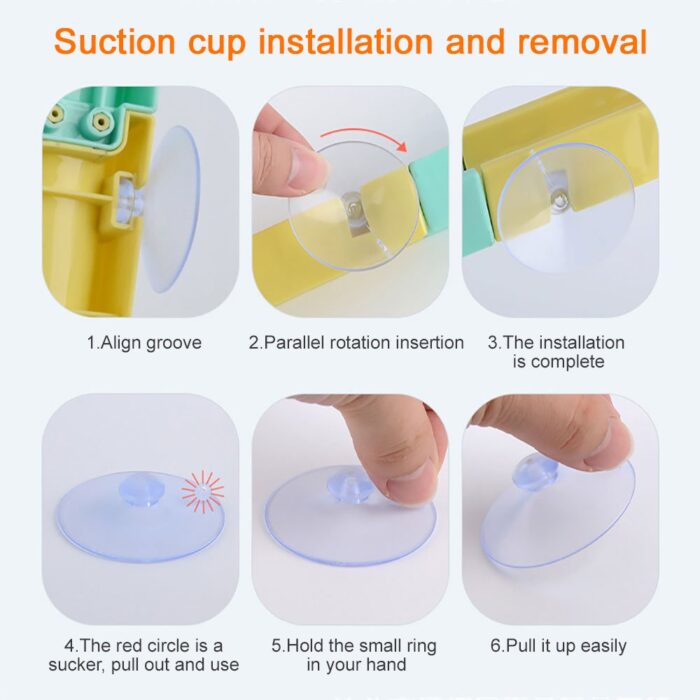 Bath Time Ball Track Water Play 24 pieces | Kids Bath Toys Wall Suction Cup Marble Race Run Track Bathroom Bathtub Baby Play Water Games Toy Kit for Boys Girls - Image 16