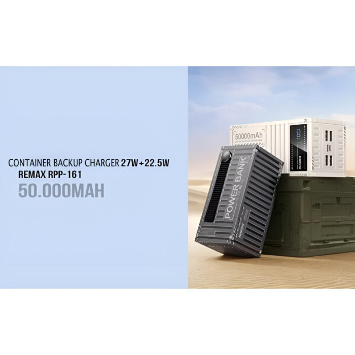 REMAX RPP-161 Container Series 50000mAh PD QC Fast Charging LED Display Powerbank - Image 8