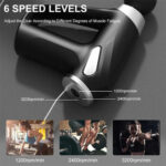 New Imported KH-810 Mini Facial Gun Rechargeable Handheld Muscle Massager (random color) - Image 5
