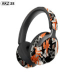 AKZ-38 Graffiti Style Wireless Bluetooth Headphones with 6D Stereo Sound & Built-in Mic - Image 8