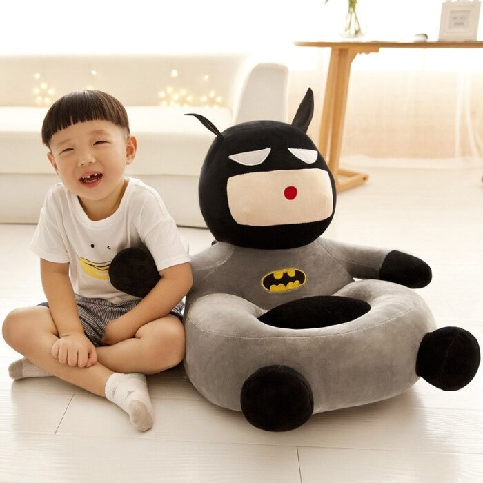 Cute Cartoon Sofa Chair Boy Girl Children Fluffy Lazy Sofa Floor Seat Couch - Image 1