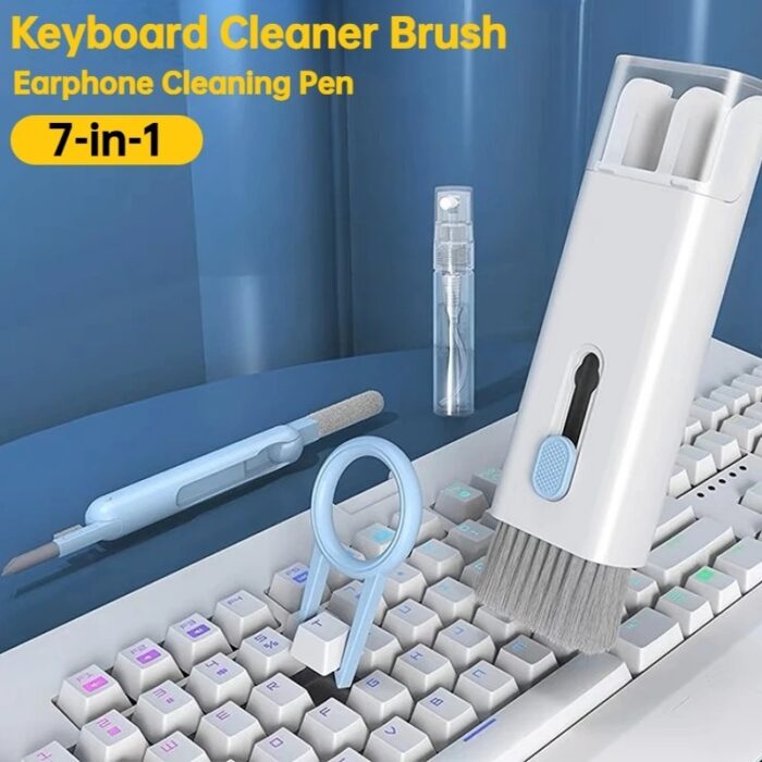 New Headset 7 In 1 Kit Scalable Keyboard Cleaner Brush Earphone Cleaning Pen Cleaner - Image 1