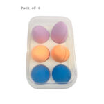 Mini Pack of 6 Beauty Blenders Compact Design for Smooth, Flawless Application - Image 6
