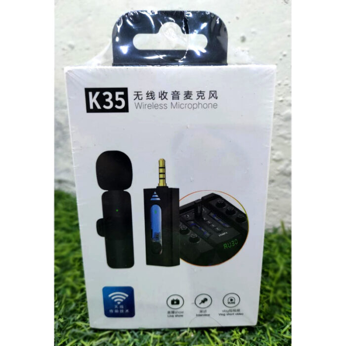 K35 High Quality Wireless Dual Microphone For Mobile Phone And Camera - Image 7