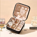 Mini Jewelry Organizer – Stylish and Portable Compact Storage Box for Rings, Earrings, and Necklaces - Image 20