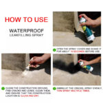 Anti Cracking Waterproof And Strong Weather Resistance Leak Sealer Spray - Image 7