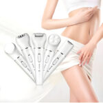 Kemei KM-2199 Multi-Functional Rechargeable Epilator: 5-In-1 Beauty Tools Kit For Women - Image 13