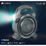 Sugar 8 Portable Lightweight Bluetooth Speaker with Built-In Torch