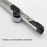 Heavy Duty Multifunctional Screw Locking Non-Slip 18mm Utility Cutter Blade - Image 3