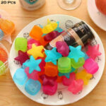 2 Packs Of 10 PCs Reusable Multi-Shaped Silicone Ice Cubes - Image 4