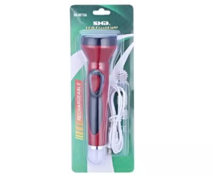 SD-8676A Rechargeable Long Life Super Bright LED Flashlight - Image 2