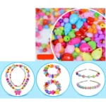 DIY Apple Beads Bracelet Jewellery Making Kit | Handmade Beads Accessories Set for Headwear, Necklace, Earrings, Bracelets