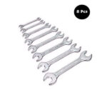 Set Of 8 Double Rust Resistant Open End Spanners - Image 3