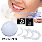 Pack Of 2 Pairs Snap-On Smile Custom Fit Perfect Smile Veneers In 3 Easy Steps - Image 7