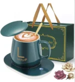 Electric Heated Coffee Mug with Temperature Controlled Pad (random color) - Image 2