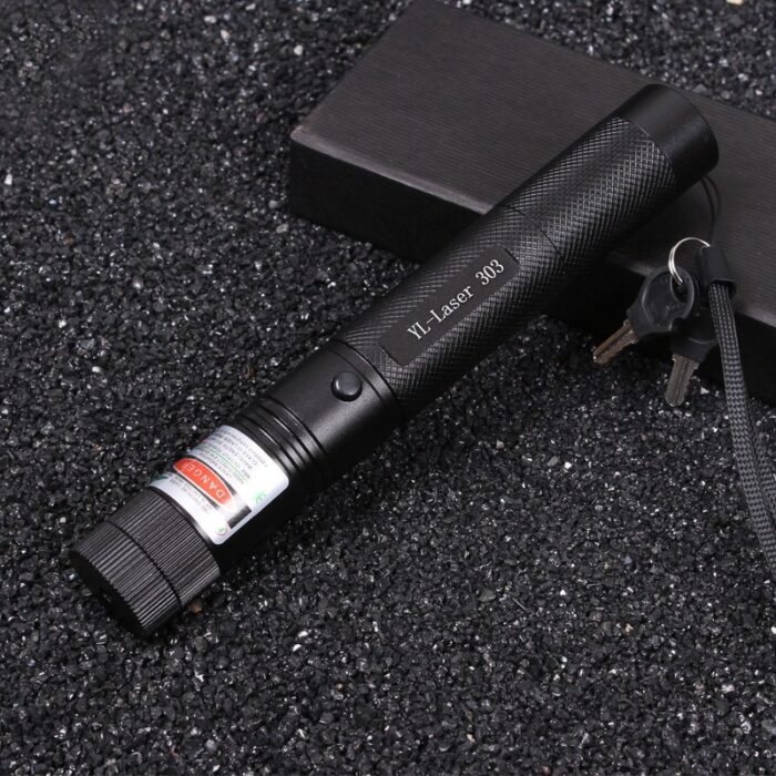 Multifunctional High Quality Green Laser Pointer Pen With Safety Lock Key - Image 2