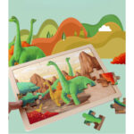 24 PCS Wooden Educational Puzzle Toy For Early Learning - Image 4