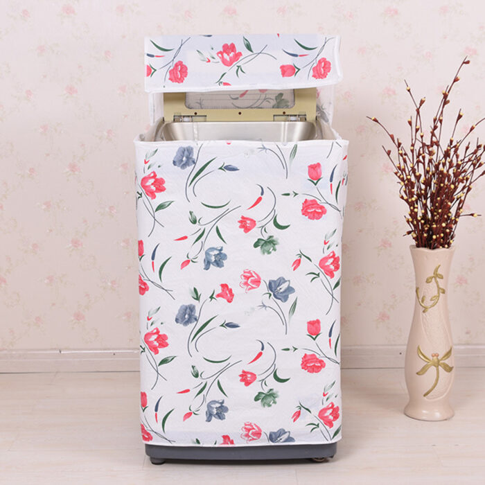 Waterproof Washing Machine Cover Dustproof Zipper Cover Anti-Dust Machine Protector - Image 1