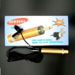 Samsung SM-777 Uni-Directional Tie Clip Collar Microphone Professional Wired Lapel Mic 6.35mm Jack - Image 9