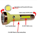 Pack of 2 SD-8639 Mini 2-in-1 COB+LED Dual Modes Super Bright Rechargeable Flashlight - Image 16